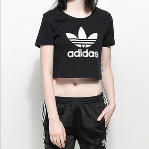 Adidas crop top